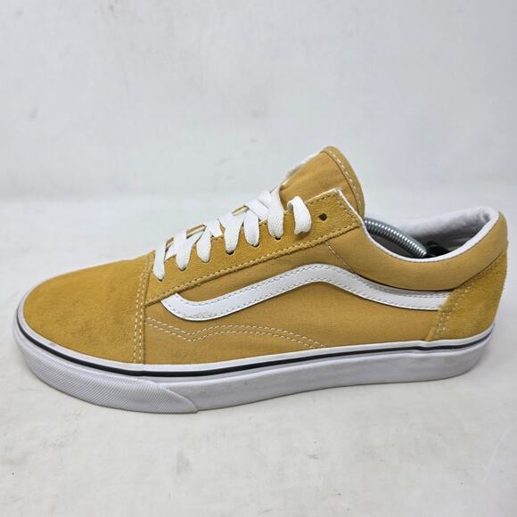 Vans Old Skool Tan Suede Skate Sneakers Mens 8.5 Womens 10 - Picture 2 of 8